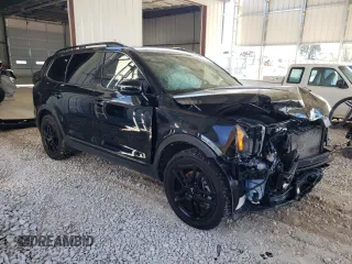2024 Kia Telluride SX X-Line with VIN 5XYP5DGC9RG474012, listed as a Copart auction lot 79106614 with 22,751 mi miles and Salvage Title. Bid and sale history available at carsss.com. Image 4.
