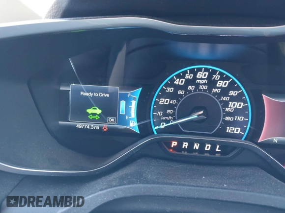 2018 Ford C-Max SE with VIN 1FADP5AU5JL104422, listed as a IAAI auction lot 41278090 with 49,774 mi miles and . Bid and sale history available at carsss.com. Image 7.