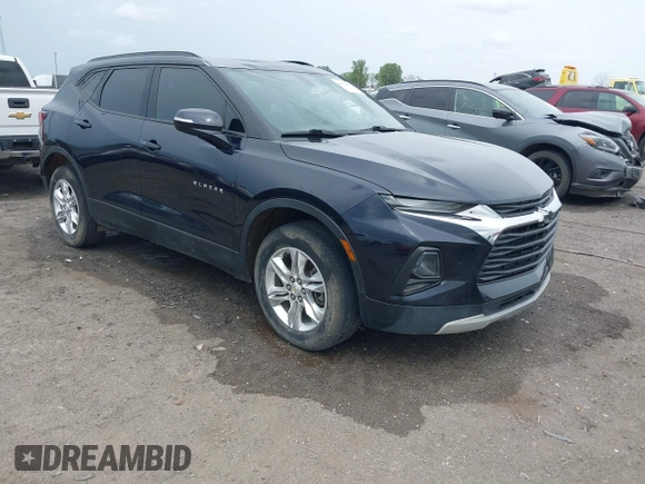 2020 Chevrolet Blazer LT z VIN 3GNKBBRA4LS711327, wystawiony jako IAAI lot #41921073 z przebiegiem 86 850 mil mil oraz . Historia ofert i sprzedaży dostępna na DreamBid. Obrazek 1.