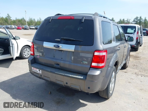 2011 Ford Escape Limited with VIN 1FMCU9EG6BKB01025, listed as a IAAI auction lot 42136708 with 210,349 mi miles. Bid and sale history available at carsss.com. Image 12.