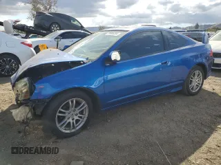 2006 Acura RSX with VIN JH4DC548X6S011847, listed as a Copart auction lot 78095204 with 132,430 mi miles and Salvage Title. Bid and sale history available at carsss.com. Image 1.