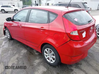 2012 Hyundai Accent GS with VIN KMHCT5AE6CU012772, listed as a IAAI auction lot 42383744 with 185,867 mi miles and . Bid and sale history available at DreamBid. Image 3.
