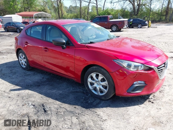 2015 Mazda 3 i Sport with VIN 3MZBM1K79FM177887, listed as a IAAI auction lot 41971211 with 86,000 mi miles and . Bid and sale history available at DreamBid. Image 1.