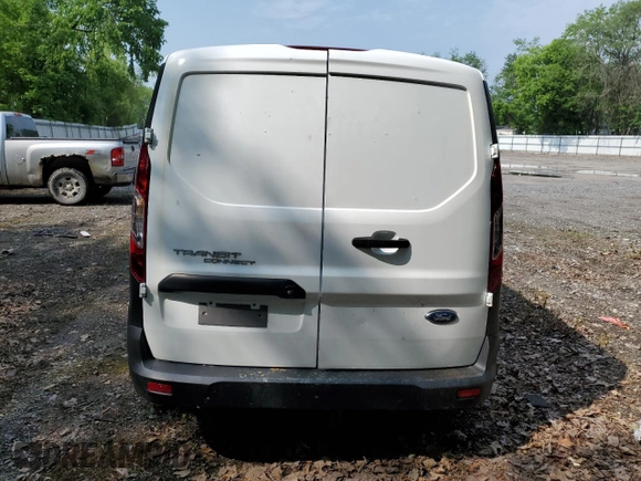 2021 Ford Transit Connect XL with VIN NM0LS7E26M1493853, listed as a Copart auction lot 55860685 with 81,832 mi miles and Salvage title. Bid and sale history available at DreamBid. Image 6.