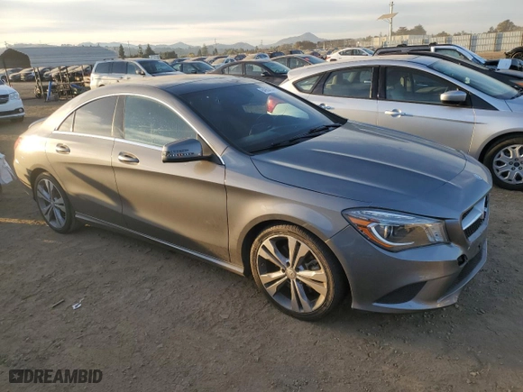 2014 Mercedes-Benz CLA-Class CLA 250 with VIN WDDSJ4EB8EN037949, listed as a Copart auction lot 84854844 with 38,992 mi miles and Salvage Title. Bid and sale history available at carsss.com. Image 4.