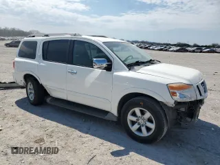 2011 Nissan Armada SV with VIN 5N1AA0ND8BN605382, listed as a Copart auction lot 50773495 with 223,764 mi miles and Salvage Title. Bid and sale history available at DreamBid. Image 4.