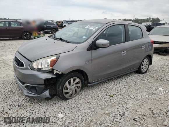 2017 Mitsubishi Mirage SE z VIN ML32A4HJ7HH006081, wystawiony jako Copart lot #53053845 z przebiegiem 40 711 mil mil oraz Szkoda całkowita • Salvage title. Historia ofert i sprzedaży dostępna na DreamBid. Obrazek 1.