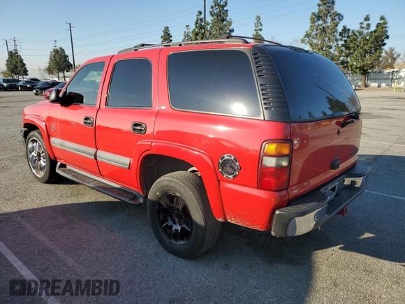 2002 Chevrolet Tahoe LS with VIN 1GNEC13V12R250234, listed as a Copart auction lot 45420765 with 175,526 mi miles and Salvage Title. Bid and sale history available at carsss.com. Image 2.