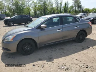 2015 Nissan Sentra SV with VIN 3N1AB7APXFY252133, listed as a Copart auction lot 54993685 with 136,574 mi miles and Clean Title. Bid and sale history available at DreamBid. Image 1.