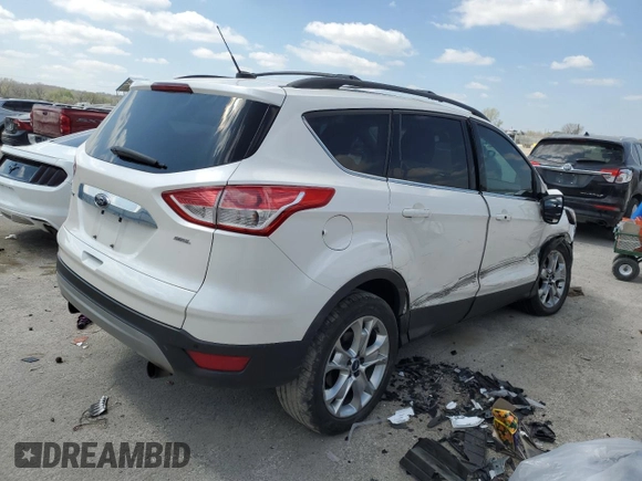 2013 Ford Escape SEL with VIN 1FMCU9H9XDUB08144, listed as a Copart auction lot 52887545 with 142,451 mi miles and Salvage Title. Bid and sale history available at DreamBid. Image 3.