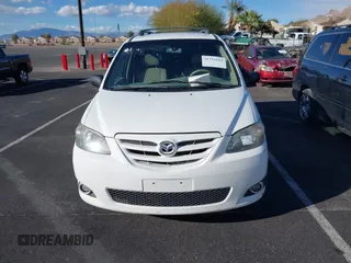 2005 Mazda MPV LX with VIN JM3LW28A950547853, listed as a IAAI auction lot 41755669 with 217,379 mi miles. Bid and sale history available at carsss.com. Image 12.