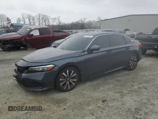 2023 Honda Civic EX z VIN 2HGFE1F70PH306337, wystawiony jako Copart lot #46122695 z przebiegiem 48 200 mil mil oraz Szkoda całkowita • Salvage title. Historia ofert i sprzedaży dostępna na DreamBid. Obrazek 1.