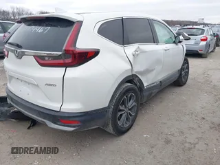 2021 Honda CR-V EX with VIN 5J6RW2H56MA004467, listed as a IAAI auction lot 41729020 with 39,732 mi miles. Bid and sale history available at carsss.com. Image 4.