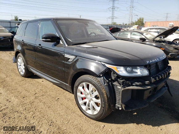 2016 Land Rover Range Rover Sport V8 Dynamic with VIN SALWR2EF9GA580046, listed as a Copart auction lot 74587704 with 99,249 mi miles and Salvage Title. Bid and sale history available at carsss.com. Image 4.