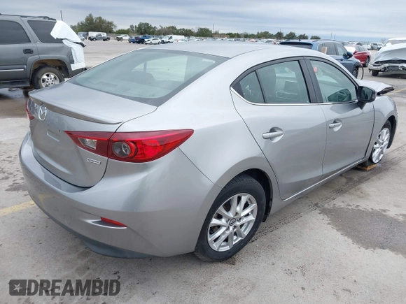 2016 Mazda 3 i Touring with VIN 3MZBM1V71GM260999, listed as a IAAI auction lot 41687533 with 92,928 mi miles. Bid and sale history available at carsss.com. Image 4.