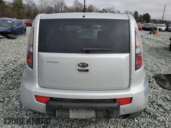 2011 Kia Soul + with VIN KNDJT2A29B7709477, listed as a Copart auction lot 45163545 with 256,196 mi miles and Salvage Title. Bid and sale history available at carsss.com. Image 6.