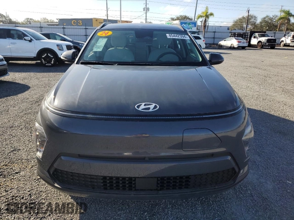 2024 Hyundai Kona SEL with VIN KM8HC3A63RU008254, listed as a Copart auction lot 85442394 with Not Provided miles and Salvage Title. Bid and sale history available at DreamBid. Image 5.