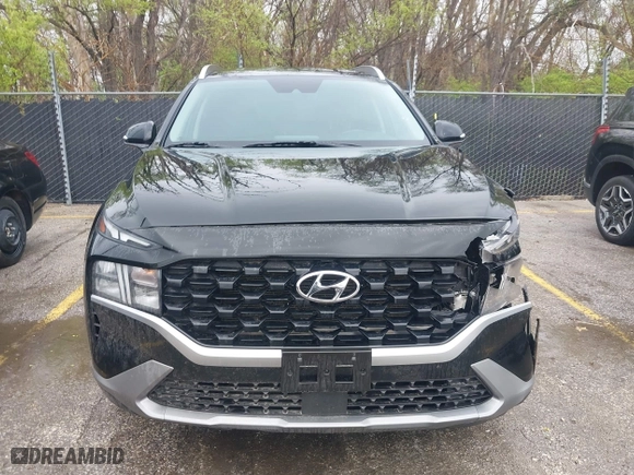2023 Hyundai Santa Fe SEL with VIN 5NMS24AJ4PH628025, listed as a IAAI auction lot 41956750 with 54,002 mi miles. Bid and sale history available at carsss.com. Image 12.