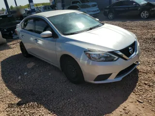 2017 Nissan Sentra S with VIN 3N1AB7AP6HY237695, listed as a Copart auction lot 52193425 with 187,850 mi miles and Salvage Title. Bid and sale history available at DreamBid. Image 4.