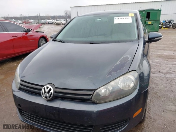 2013 Volkswagen Golf w/Conv & Sunroof with VIN WVWDB7AJ9DW132348, listed as a IAAI auction lot 41461396 with 182,463 mi miles. Bid and sale history available at carsss.com. Image 12.