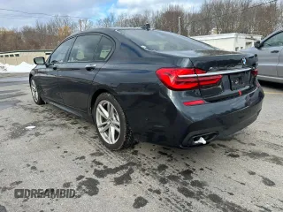 2017 BMW 7 Series with VIN WBA7F2C38HG422936, listed as a Copart auction lot 44996865 with 84,597 mi miles and Clean Title. Bid and sale history available at DreamBid. Image 2.