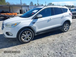 2017 Ford Escape SE with VIN 1FMCU0GD5HUB96432, listed as a IAAI auction lot 38731188 with 94,473 mi miles. Bid and sale history available at carsss.com. Image 2.