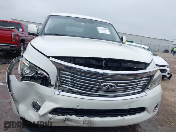 2014 Infiniti QX80 with VIN JN8AZ2NEXE9062068, listed as a IAAI auction lot 42378512 with 235,256 mi miles and . Bid and sale history available at DreamBid. Image 12.