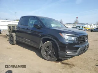 2023 Honda Ridgeline Black Edition with VIN 5FPYK3F85PB019576, listed as a Copart auction lot 48588305 with 56,563 mi miles and Salvage title. Bid and sale history available at DreamBid. Image 4.