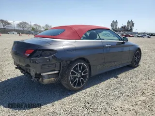 2021 Mercedes-Benz C 300 with VIN W1KWK8DB6MG101030, listed as a Copart auction lot 52044745 with 46,889 mi miles and Salvage title. Bid and sale history available at DreamBid. Image 3.
