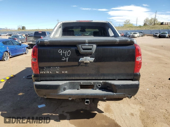 2007 Chevrolet Avalanche 3LT with VIN 3GNFK12377G268008, listed as a Copart auction lot 51450584 with 155,748 mi miles and Salvage Title. Bid and sale history available at DreamBid. Image 6.