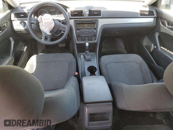 2013 Volkswagen Passat S with VIN 1VWAP7A38DC001836, listed as a Copart auction lot 61879375 with 82,841 mi miles and Salvage title. Bid and sale history available at DreamBid. Image 8.