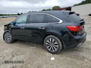 2016 Acura MDX Technology z VIN 5FRYD4H44GB043093, wystawiony jako Copart lot #56663955 z przebiegiem 204 655 mil mil oraz Szkoda całkowita • Salvage title. Historia ofert i sprzedaży dostępna na DreamBid. Obrazek 2.