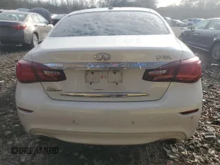 2016 Infiniti Q70 with VIN JN1BY1PR2GM721261, listed as a Copart auction lot 83307734 with 175,027 mi miles and Salvage title. Bid and sale history available at DreamBid. Image 6.