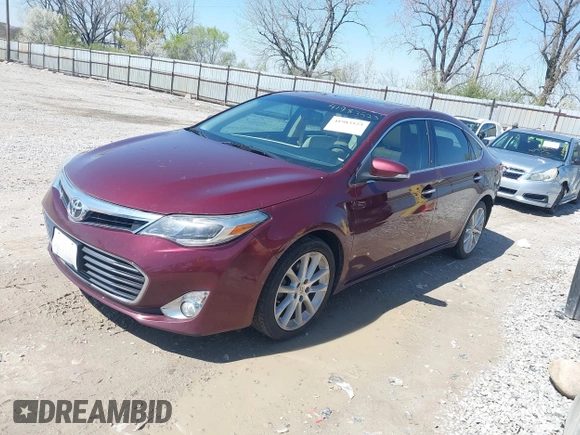 2013 Toyota Avalon XLE with VIN 4T1BK1EB2DU038939, listed as a IAAI auction lot 41983523 with 126,195 mi miles and . Bid and sale history available at DreamBid. Image 17.