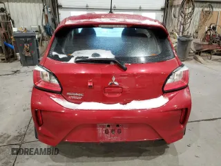 2023 Mitsubishi Mirage ES with VIN ML32AUHJXPH005618, listed as a Copart auction lot 85949484 with 30,479 mi miles and Salvage title. Bid and sale history available at DreamBid. Image 6.