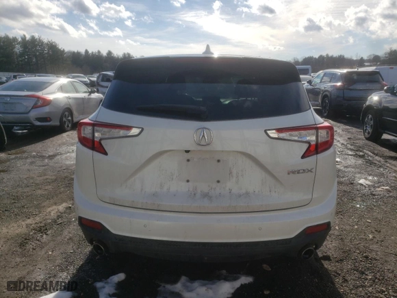 2019 Acura RDX w/Technology Pkg with VIN 5J8TC1H57KL002616, listed as a Copart auction lot 45352145 with 124,502 mi miles and Salvage Title. Bid and sale history available at carsss.com. Image 6.
