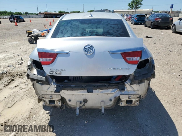 2014 Buick Verano Group with VIN 1G4PS5SK8E4123710, listed as a Copart auction lot 53941935 with 130,525 mi miles and Salvage title. Bid and sale history available at DreamBid. Image 6.
