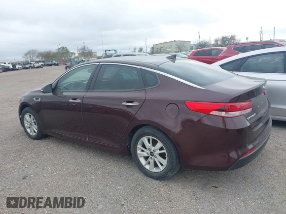 2017 Kia Optima LX with VIN 5XXGT4L3XHG160254, listed as a IAAI auction lot 41622748 with 80,012 mi miles. Bid and sale history available at carsss.com. Image 13.