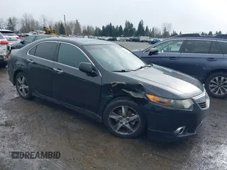 2012 Acura TSX Special Edition with VIN JH4CU2F88CC017205, listed as a IAAI auction lot 41494228 with 1 mi miles. Bid and sale history available at carsss.com. Image 1.