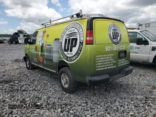 2016 Chevrolet Express Cargo with VIN 1GCWGAFFXG1289982, listed as a Copart auction lot 60210755 with Not provided miles and Salvage title. Bid and sale history available at DreamBid. Image 2.