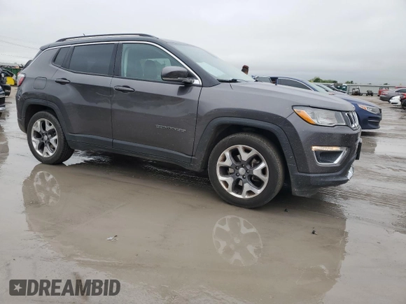 2020 Jeep Compass Limited with VIN 3C4NJCCB8LT150706, listed as a Copart auction lot 51294675 with 90,893 mi miles and Clean title. Bid and sale history available at DreamBid. Image 4.