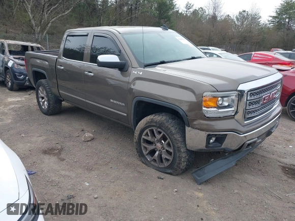 2015 GMC Sierra 1500 SLT with VIN 3GTU2VEC4FG366088, listed as a IAAI auction lot 41685051 with 111,768 mi miles and . Bid and sale history available at DreamBid. Image 1.
