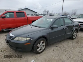 2004 Mazda 6 i with VIN 1YVFP80C945N64103, listed as a Copart auction lot 82515354 with 209,549 mi miles and Non Repairable. Bid and sale history available at DreamBid. Image 1.