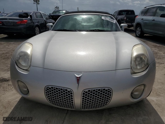 2006 Pontiac Solstice with VIN 1G2MB33B26Y105650, listed as a Copart auction lot 76115444 with 0 mi miles and Salvage Title. Bid and sale history available at carsss.com. Image 5.