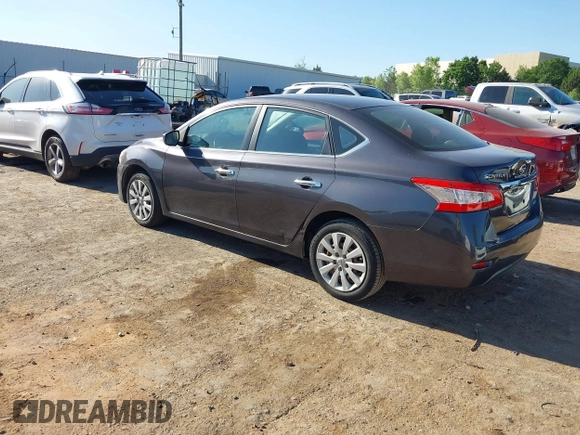 2014 Nissan Sentra SV with VIN 3N1AB7AP6EL694256, listed as a IAAI auction lot 42272806 with 164,248 mi miles and . Bid and sale history available at DreamBid. Image 3.