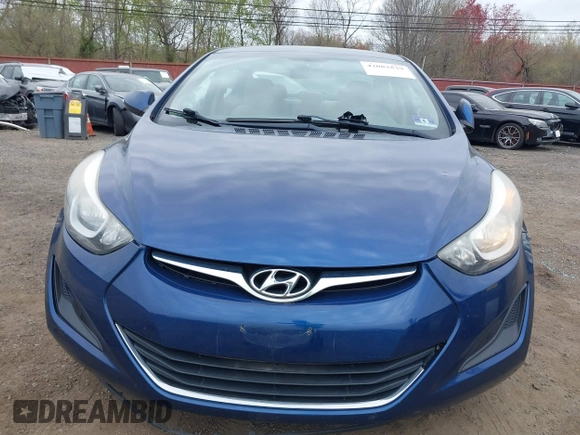 2016 Hyundai Elantra SE with VIN 5NPDH4AE5GH776391, listed as a IAAI auction lot 42082839 with 123,820 mi miles and . Bid and sale history available at DreamBid. Image 6.