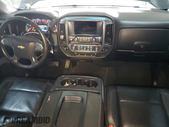 2018 Chevrolet Silverado 1500 LT with VIN 3GCUKREC3JG258674, listed as a Copart auction lot 87425324 with 142,796 mi miles and Salvage Title. Bid and sale history available at carsss.com. Image 8.