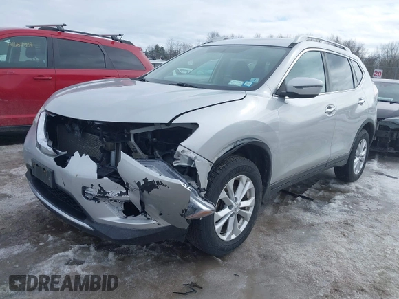 2016 Nissan Rogue SL with VIN 5N1AT2MVXGC896051, listed as a IAAI auction lot 41684560 with 102,182 mi miles and . Bid and sale history available at DreamBid. Image 17.