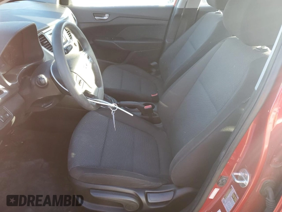 2019 Hyundai Accent SE with VIN 3KPC24A38KE084957, listed as a Copart auction lot 44552385 with 82,200 mi miles and Salvage Title. Bid and sale history available at carsss.com. Image 7.