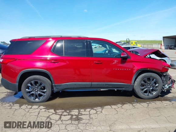 2019 Chevrolet Traverse RS z VIN 1GNERJKW7KJ297338, wystawiony jako IAAI lot #41813089 z przebiegiem 46 311 mil mil oraz . Historia ofert i sprzedaży dostępna na DreamBid. Obrazek 13.